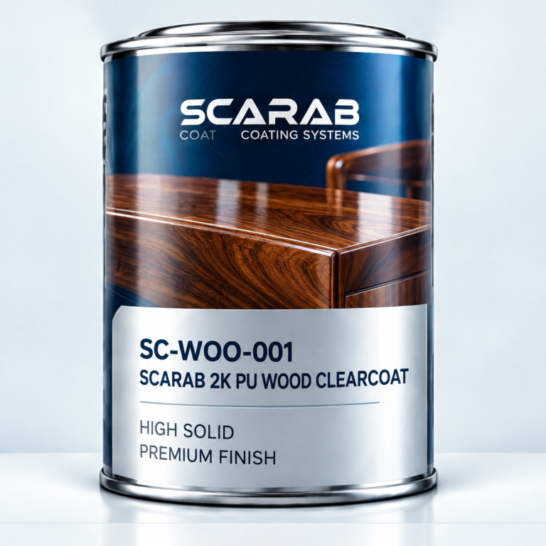 Scarab 2K PU Wood Clearcoat sc woo 001 scarab 2k pu wood clearcoat